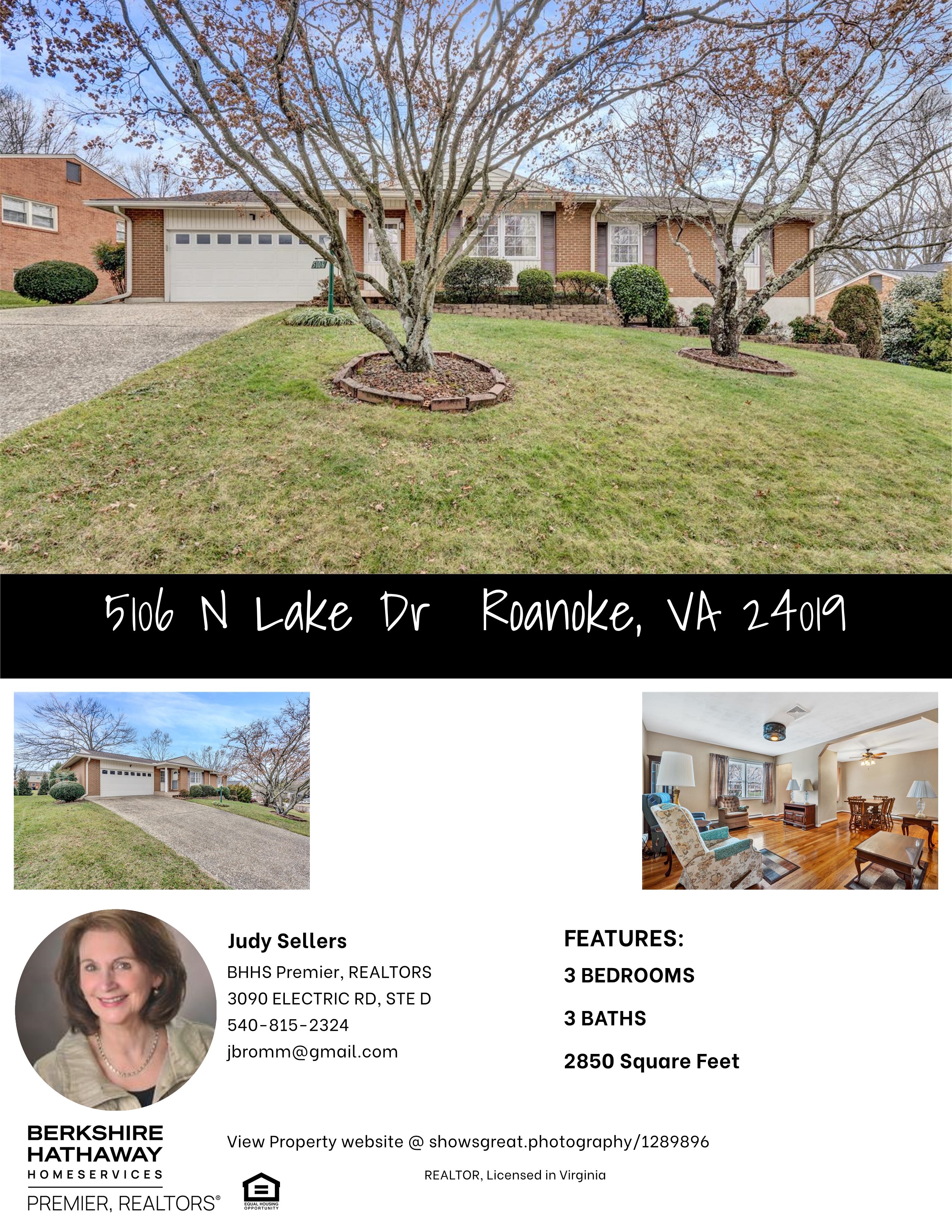 5106 N Lake Dr, Roanoke, VA 24019