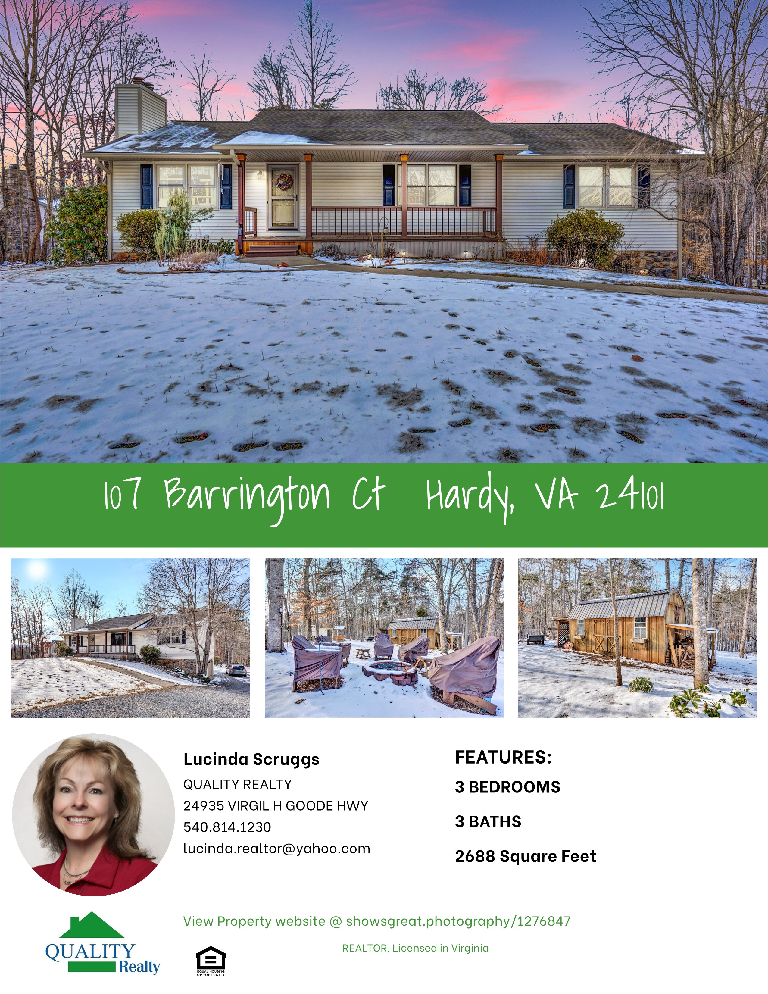 107 Barrington Ct, Hardy, VA 24101