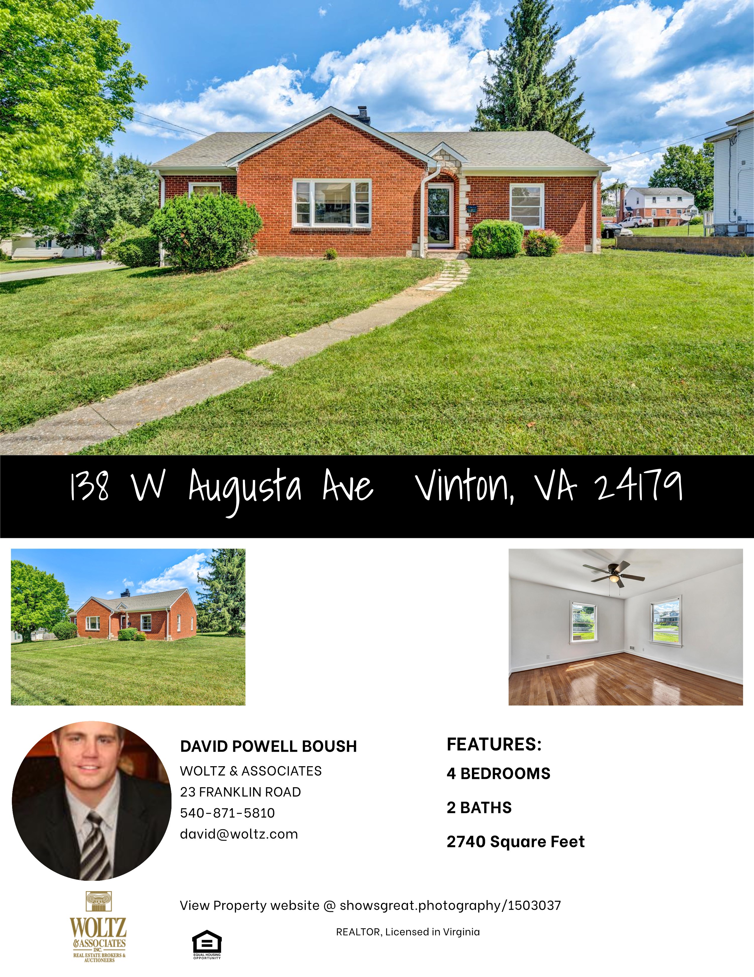 138 W Augusta Ave, Vinton, VA 24179